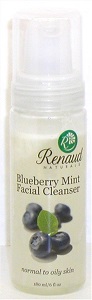 Blueberry Mint Foaming Facial Cleanser normal to oily skin