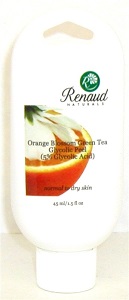 Orange Blossom Green Tea Glycolic Peel (5% Glycolic Acid) normal to dry skin