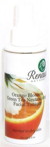 Orange Blossom Green Tea Neutralizing Facial Tonique normal to dry skin